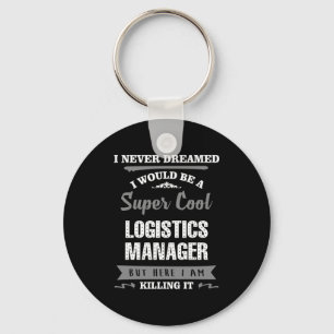 Super Cool Logistics Manager Sleutelhanger