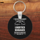 Super Cool Logistics Manager Sleutelhanger (Voorkant)