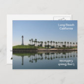 Super Cool Long Beach Briefkaart! Briefkaart (Voorkant / Achterkant)