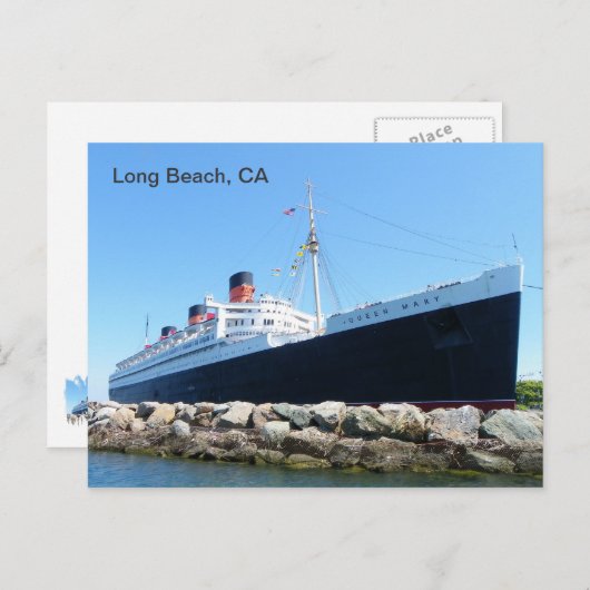 Super Cool Long Beach Briefkaart! Briefkaart (Voorkant / Achterkant)