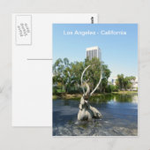 Super Cool Los Angeles Briefkaart! Briefkaart (Voorkant / Achterkant)