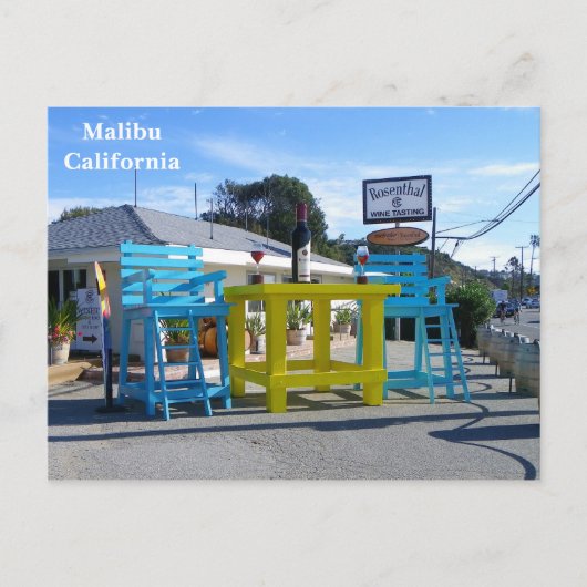 Super Cool Malibu Briefkaart! Briefkaart (Voorkant)