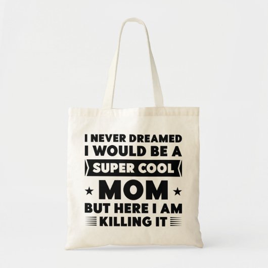 Super Cool mama Tote Bag (Voorkant)