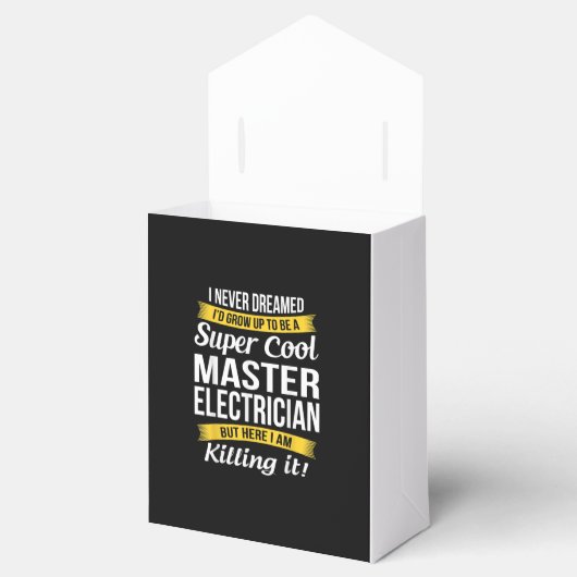 Super Cool Master Electricia Funny Gift Bedankdoosjes (Geopend)