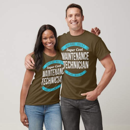 Super cool onderhoud technicus geschenken grappig t-shirt (Unisex)