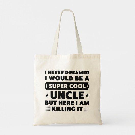 Super Cool oom Tote Bag (Achterkant)