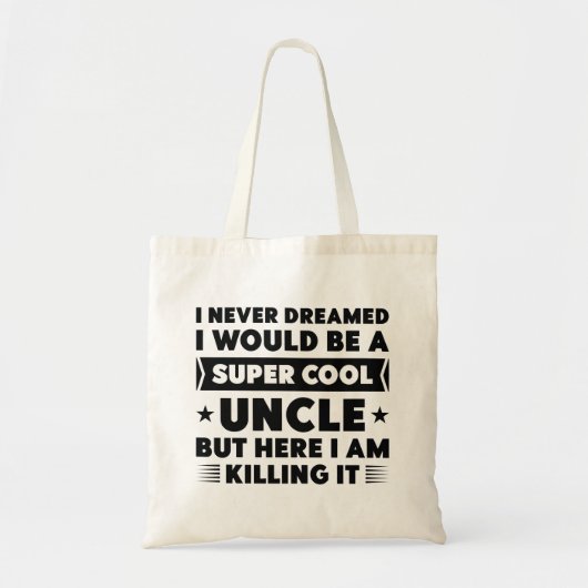Super Cool oom Tote Bag (Voorkant)