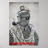 Super Cool Pirate Quartermaster Poster! Poster (Voorkant)