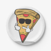 Super Cool Pizza Bord (Voorkant)