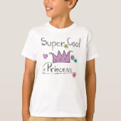 Super Cool Princess T-shirt (Voorkant)