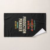 Super Cool Production Manager Handdoek (Handdoek)