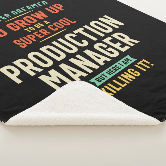 Super Cool Production Manager Sherpa Deken (3/4)