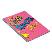 Super Cool Rock Star Notitieboek (Rechterzijde)