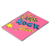 Super Cool Rock Star Notitieboek (Linkerzijde)