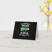 Super Cool Soccer Mam Funny Sayings Moeder_s Dag Kaart (Gele Bloem)