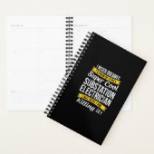 Super Cool Substation Electricia Funny Gift Planner (Display)