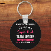 Super Cool Team Leader Sleutelhanger (Voorkant)