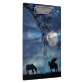 Super Cool Unicorn en Pegasus Klembord (Rechts)