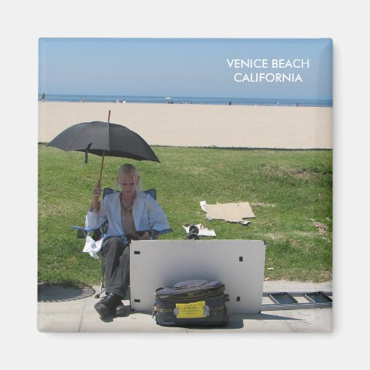 Super Cool Venice Beach Magnet! Magneet (Voorkant)