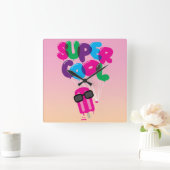 Super Cool Vierkante Klok (Huis)