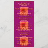 Super Cool Wedding-programma Programmakaart (Voorkant)