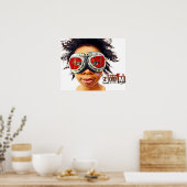 Super Cool Zoom Poster! Poster (Keuken)