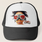 Super Cool Zoom Trucker Hat! Trucker Pet (Voorkant)