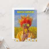 Super Coole Deense Zomer Wenskaart! Kaart (Voorkant / Achterkant in situ)