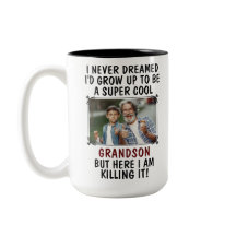 Super coole kleinzoon die het doodt met aangepaste