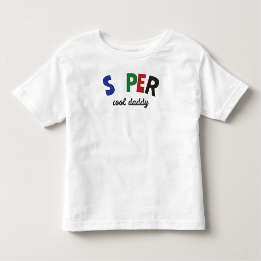 Super coole papa kinder shirts (Voorkant)