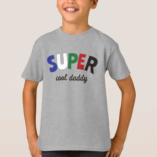 Super coole papa t-shirt (Voorkant)