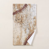 Super Coole Rustieke Baseball Handdoekenset Bad Handdoek (Handdoek)