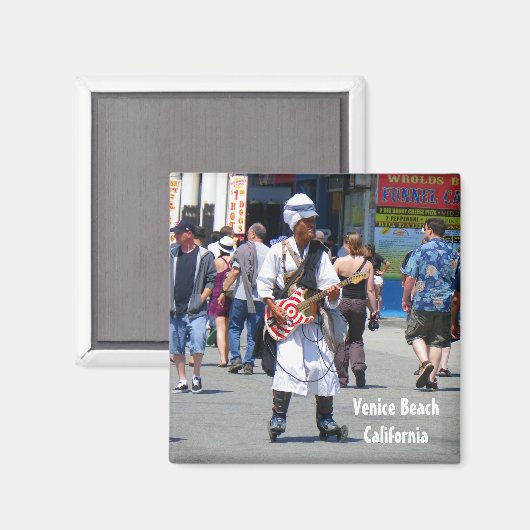 Super coole Venice Beach Magnet! Magneet (Voorkant / Achterkant)