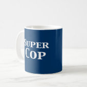 Super Cop Gifts Koffiemok (Voorkant links)