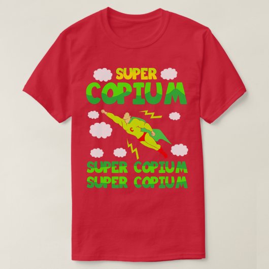 Super Copium T-shirt (Design voorkant)