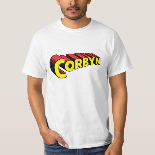 Super Corbyn T-shirt (Voorkant)
