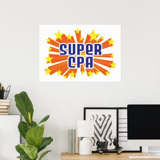 Super CPA Poster (Thuiskantoor)