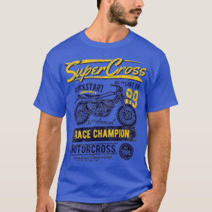 Super Cross Motor Cross cool motorcross shirt