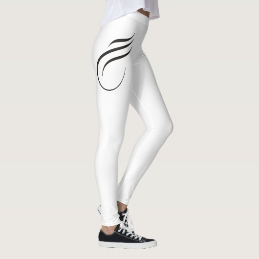 Super Cursief tattoo Leggings (Rechts)