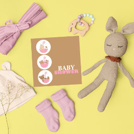 Super Cute Baby Shower Uitnodigingen