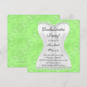 Super Cute Bachelorette Party Kaart (Voorkant / Achterkant)