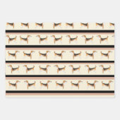 Super Cute Beagle hondenliefhebbers neutrale kleur Inpakpapier Vel (Voorkant 2)