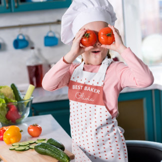 Super Cute Best Baker Colorful Cupcake Baking Schort