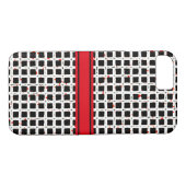 Super Cute Black White Pattern Chic Case-Mate iPhone Case (Achterkant (Horizontaal))