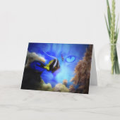 Super Cute Cat Funny Happy Birthday Kaart (Voorkant)