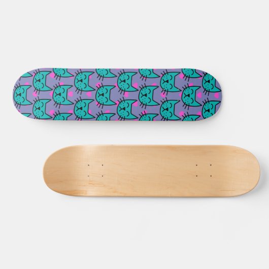 Super Cute Cat-Skateboard Persoonlijk Skateboard (Horizontaal)