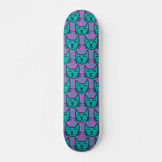 Super Cute Cat-Skateboard Persoonlijk Skateboard (Voorkant)