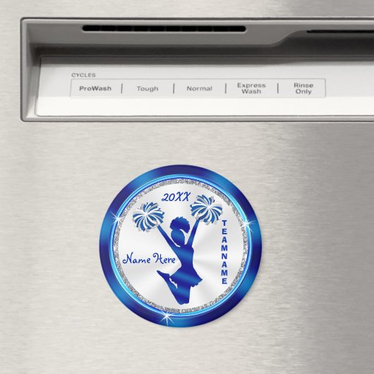 Super Cute, Cheap Personalized Cheer Magnets Magneet (Insitu (Vaatwasser))