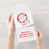 Super Cute Chinees Nieuwjaar Kaart (Afscheurbaar)