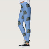 Super Cute Chinese Shar Pei-Leggings Leggings (Links)